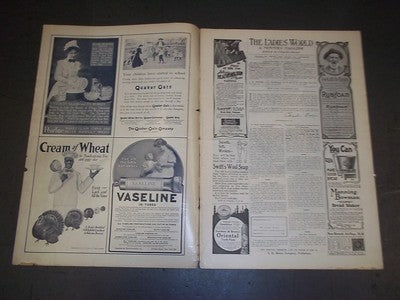 1907 NOVEMBER THE LADIES' WORLD MAGAZINE - GREAT PHOTOS AND ADS - SP 3006