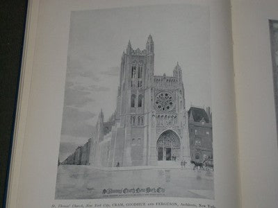 1907-08 ACADEMY ARCHITECTURE & ARCHITECTURAL REVIEW BOOK LOT OF 2 - KD 1125