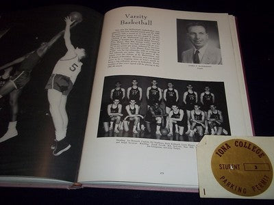 1957 ICANN YEARBOOK - IONA COLLEGE - NEW ROCHELLE, NY - YB 205