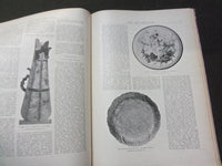 1899-1900 ART AMATEUR MAGAZINE BOUND VOLUME - GREAT ILLUSTRATIONS - KD 3048
