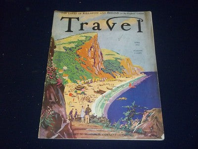 1933 APRIL TRAVEL MAGAZINE - ALONG THE COAST OF DEVON - II 1926