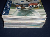 1997 NEW YORK GIANTS GAME DAY PROGRAM LOT OF 14 DIFFERENT - NICE PHOTOS - O 2396