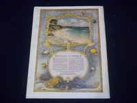 1925 JANUARY TRAVEL MAGAZINE - SCHLOSS HALLWYL SWITZERLAND - II 1841