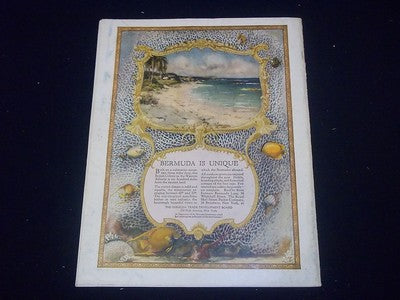 1925 JANUARY TRAVEL MAGAZINE - SCHLOSS HALLWYL SWITZERLAND - II 1841
