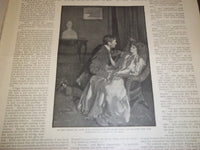 1908 JANUARY THE LADIES' WORLD MAGAZINE - GREAT PHOTOS AND ADS - SP 3005