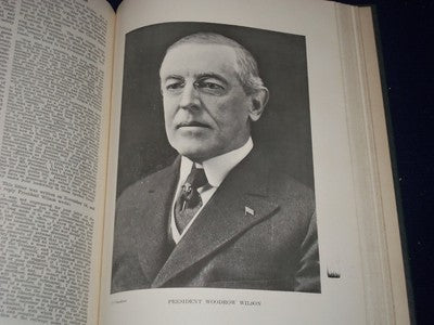 1919 NEW INTERNATIONAL YEAR BOOK COMPENDIUM WORLD'S PROGRESS BOOK MAPS - KD 1053