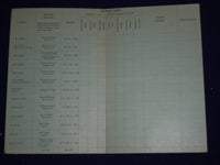1937 MAY 29 NORTHERN NJ INTERSCHOLASTIC LEAGUE ANNUAL MEET SCORECARD - J 5533