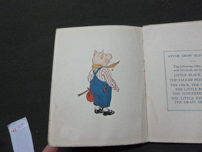 1920S THREE LITTLE PIGS CHILDREN'S BOOK - PLATT & MUNK COMPANY - KD 1744L