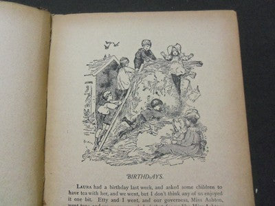 1900S HAPPY LITTLE FARMERS CHILDREN'S BOOK - DEWOLFE, FISKE & CO. - KD 1744H