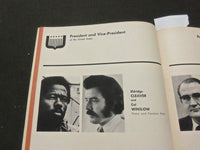 1968 OFFICIAL VOTERS PAMPHLET - UNITED STATES ELECTION - NIXON AGNEW - J 5207