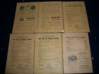 1877-1878 APPLETON'S JOURNAL MAGAZINE LOT OF 11 ISSUES - GREAT ADS - WR 696