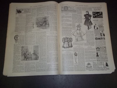 1897 SEPTEMBER THE LADIES' WORLD MAGAZINE - GREAT PHOTOS AND ADS - SP 3022