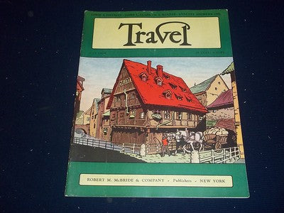 1928 JULY TRAVEL MAGAZINE - A VENERABLE HOME AT ULM GERMANY - II 1956