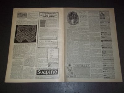 1895 JULY THE LADIES' WORLD MAGAZINE - GREAT PHOTOS AND ADS - SP 3017