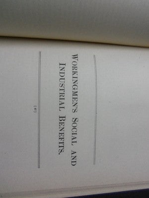 1902 LABOR & INDUSTRIAL CHRONOLOGY BOOK - COMMONWEALTH OF MASSACHUSETTS-KD 1775A