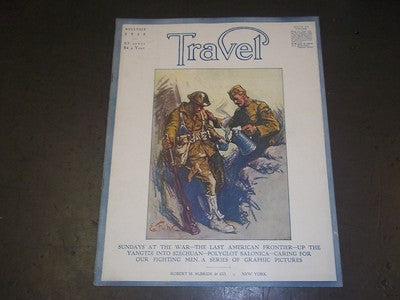 1918 NOVEMBER THE TRAVEL MAGAZINE - THE TRENCH CANTEEN - II 2115