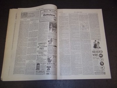 1899 JANUARY THE LADIES' WORLD MAGAZINE - GREAT PHOTOS AND ADS - SP 3041