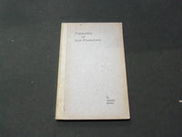 1921 VIGNETTES OF SAN FRANCISCO BOOK BY ALMIRA BAILEY - KD 1775C