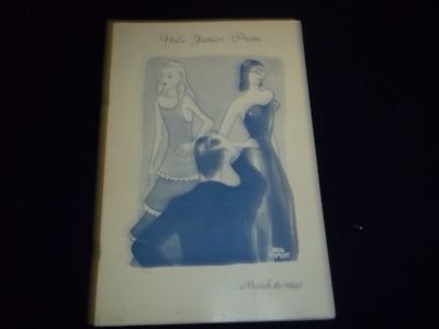 1931-1942 YALE PROM PROGRAM LOT 5 DIFFERENT - GREAT PHOTOS & ADS - O 1656