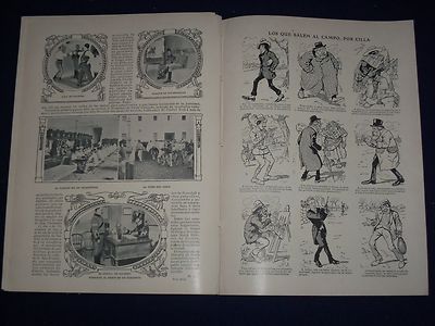 1908 JANUARY 18 BLANCO Y NEGRO SPANISH MAGAZINE - NICE ILLUSTRATIONS - J 291