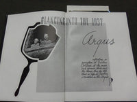 1937 THE ARGUS FINDLAY COLLEGE YEARBOOK - OHIO - CLASS PHOTOS - YB 318