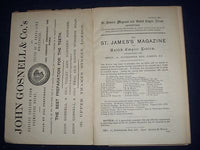 1876 THE ST. JAMES MAGAZINE AND UNITED EMPIRE REVIEW LOT OF 4 DIFFERENT- O 2122