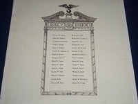 1920 AMHERST COLLEGE CALENDAR - LEATHER COVER - GREAT SPORT PHOTOS - II 9546