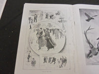 1897 FEBRUARY 13 ILLUSTRATED LONDON NEWS MAGAZINE - INDIAN FAMINE - WR 1495A
