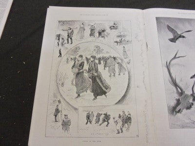 1897 FEBRUARY 13 ILLUSTRATED LONDON NEWS MAGAZINE - INDIAN FAMINE - WR 1495A