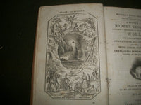 1847 MITCHELL'S SCHOOL OF GEOGRAPHY SECOND EDITION BOOK - ILLUSTRATED - KD 1775Z