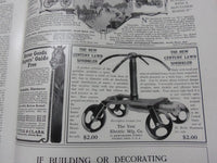 1905 COUNTRY CALENDAR MAGAZINE LOT OF 2 DIFFERENT ISSUES - VOL 1 # 1 - II 4269