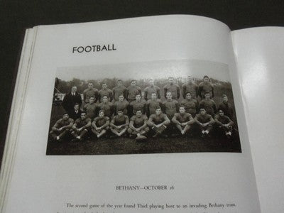 1936 THIEL COLLEGE YEARBOOK - THE ENDYMION - GREENVILLE PENNSYLVANIA - YB 610