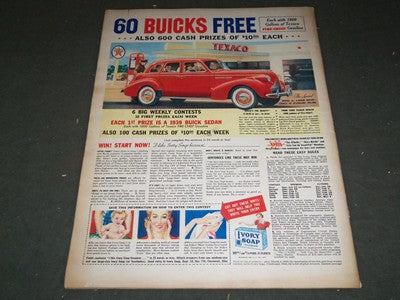 1939 JANUARY 31 LOOK MAGAZINE - CECIL B. DEMILLE - NICE ADS - II 8435