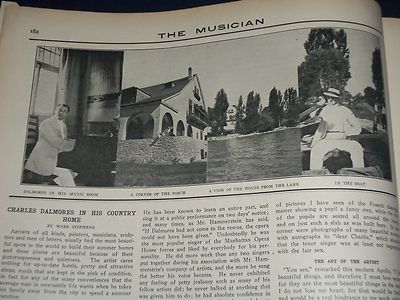 1913 JANUARY-DECEMBER THE MUSICIAN BOUND VOL NO. 18 - GREAT PHOTOS/ADS - KD 1741