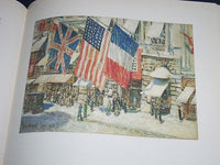 1988 THE FLAG PAINTINGS OF CHILDE HASSAN HARDCOVER BOOK BY ILENE FORT - KD 1602