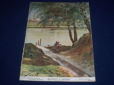 1908 OCTOBER 3 BLANCO Y NEGRO SPANISH MAGAZINE - NICE ILLUSTRATIONS - J 311