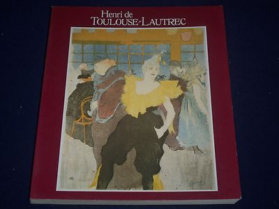 1985 HENRI DE TOULOUSE LAUTREC IMAGES OF 1890'S SOFTCOVER BOOK PHOTOS - KD 1608