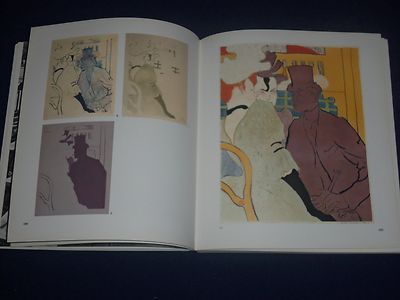 1985 HENRI DE TOULOUSE LAUTREC IMAGES OF 1890'S SOFTCOVER BOOK PHOTOS - KD 1608