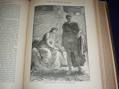 1890 HISTORY OF THE WORLD BY JOHN RIDPATH VOLUME 2 - ILLUSTRATIONS - KD 1275