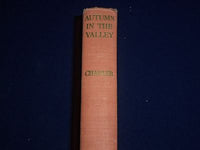 1936 AUTUMN IN THE VALLEY BOOKBY MRS. WINTRHOP CHANLER - NICE PHOTOS - KD 1471