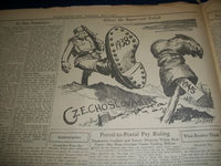 1945 MAY 9 NEWARK EVENING NEWS NEWSPAPER WWI HERMANN GOERING SEIZED - NP 1011