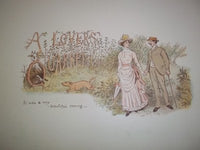 1888 LAST GRAPHIC PICTURES BOOK- RANDOLPH CALDECOTT- COLOR ILLUSTRATIONS- KD 999