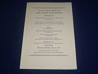 1942 VIOLET NEW YORK UNIVERSITY YEARBOOK + CORPS PROGRAM - NICE PHOTOS - YB 92