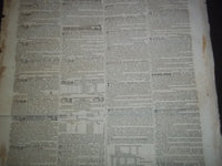 1834 NOV DAILY EVENING TRANSCRIPT NEWSPAPER LOT OF 20 - BOSTON - VOL V- NP 1448