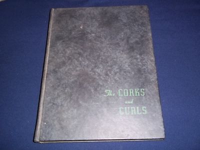 1950 CORKS & CURLS UNIVERSITY OF VIRGINIA COLLEGE YEARBOOK - PHOTOS - YB 217