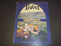 1931 MAY THE TRAVEL MAGAZINE - A VIEW OF ASSISI - II 2389