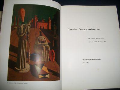 1949 12TH TWENTIETH CENTURY ITALIAN ART - JAMES SOBY & ALFRED BARR - KD 2841