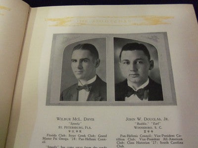 1928 ATLANTA SOUTHERN DENTAL COLLEGE YEARBOOK - ASODECOAN - YB 173