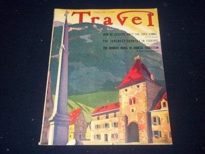 1938 MARCH TRAVEL MAGAZINE - LES TROIS EPIS IN STRASBOURG - II 1887
