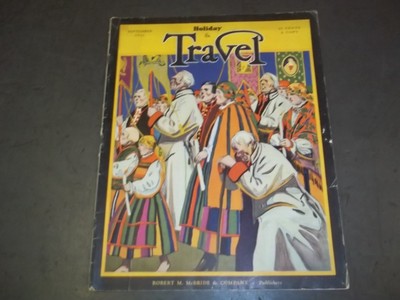 1931 SEPTEMBER THE TRAVEL MAGAZINE - POLISH RELIGIOUS CEREMONY - II 2392